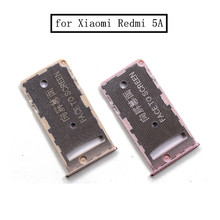 Для Xiaomi Redmi 5A держатель лотка для SIM-карты Micro SD слот для SIM-карты адаптер для Xiaomi Redmi 5A Замена Ремонт Запасные части 2024 - купить недорого