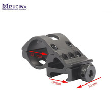 1PC 1" 25mm Tactical Offset Rifle Flashlight Torch Laser Mount Picatinny Rail 20mm Weaver Hunting Caza Accessories 2024 - buy cheap