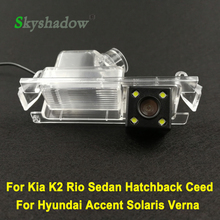For Kia K2 Rio Sedan Hatchback Ceed 2013 Hyundai Accent Solaris Verna 2014 I30 Car LED Backup Wireless Monitor Rear View Camera 2024 - buy cheap