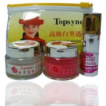 Topsyne-Crema de día para el cuidado del rostro, conjunto para el cuidado del rostro, color blanco y rojo, con perla, antipecas 2024 - compra barato