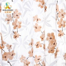 Window Curtain Flower Printed Transparent Sheer Screening Living Room Tulle Voile Fabric 1PCS/Lot 2024 - buy cheap