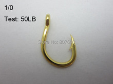 Salt Water Sea Fishing Hook For Jigging Jig Hook Size 1/0 Strength 50LB 16 Pcs/Lot 2024 - buy cheap
