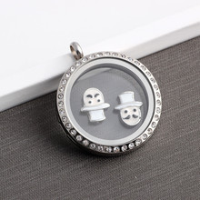 20pcs/lot F546 Chaplin Floating Locket Charms Cute Boy Charms For Memory Locket Necklaces Jewelry 2024 - buy cheap