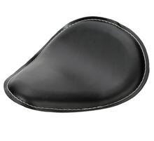 Black Leather Solo Seat for Harley  Dyna Sportster 883 1200 XL Custom Bobber Chopper 2024 - buy cheap
