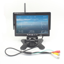 AIO 7" LCD HD FPV Monitor 5.8Ghz 40CH Buid-in Wireless Video Receiver Real Time Image Transmission for Remote Control FPV System 2024 - buy cheap