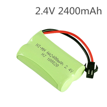 1pcs baterie pack aa ni-mh 2.4V 2400mAh / aa rechargeable battery for RC electric toy electric tool / 2.4v nimh battery pack 2024 - buy cheap