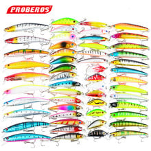 Mixed Good Quality Fishing Lure Models Minnow Crankbait Bass Bait Artificial Fake Fish Baits Wobbler Fishing Tackle 2024 - buy cheap