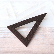 Figured Triangles Non-stick Silicone Chocolate Mold  Ice Molds Cake Mould Bakeware Baking Tools 2024 - buy cheap