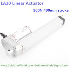 12V 400mm=16 inches stroke 900N=90KG=198LBS load 6mm/sec=0.24inch/sec speed DC micro linear actuator 2024 - buy cheap
