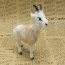 small cute creative simulation goat toy lovely handicraft goat doll gift about 12x12cm 2024 - buy cheap