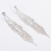 YFJEWE New Design Full Crystal Elegant Costume Jewelry Earrings Female Fashion Women Classic Accessories Dangle Earrings E471 2024 - buy cheap
