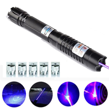 Blue Laser Pointer Burning Flashlight sight Torch 445nm 10000m Focusable Lazer burn match candle lit firecracker 2024 - buy cheap