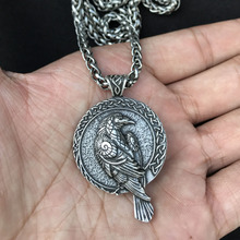 Antique Celtic mythology Celts Viking Norse amulet necklace Viking raven crow  Necklace free ship 2024 - buy cheap