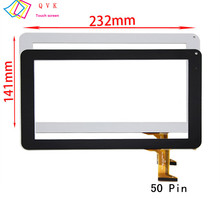 10 Uds. Negro blanco GT2681 0926a1-fn 9 pulgadas pantalla táctil capacitiva pantalla táctil de vidrio para tablet pc notando el tamaño y el color 2024 - compra barato