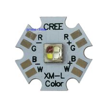 Светодиодная лампа с 4 ЧИПАМИ Cree XLamp XML XM-L RGBW RGBWW RGB + Холодный/теплый белый свет, 12 Вт, 5 шт. 2024 - купить недорого