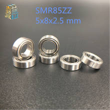Free shipping 10pcs SMR85ZZ SMR85 ZZ S675ZZ B675ZZ Stainless steel deep groove ball bearing 5x8x2.5 mm miniature bearing 440C 2024 - buy cheap