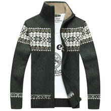Sudadera abrigo cárdigan tejido con cuello alto para hombre, suéter de punto, 3 colores, M-3XL, ABZ246, novedad de Primavera de 2020 2024 - compra barato