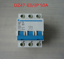 DZ47-63/3P 50A C50 415V~ 50HZ/60HZ MINI Circuit breaker AC MCB safety breaker C Type 2024 - buy cheap