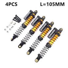 ALUMINUM ROCK 105MM SHOCK ABSORBER DAMPER External Spring  For 1:10 ROCK CRAWLER RC CAR AXIAL WRAITH AX10 RR10 TRX-4 2024 - buy cheap