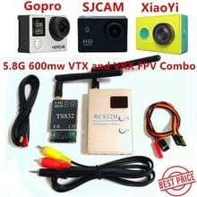 FPV System Boscam 5.8Ghz 600mW 48CH Transmitter TS832 Receiver RC832H Video System For FPV Drone Quadcopter Walkera 2024 - buy cheap