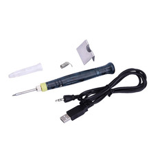 Portable Mini USB Electric Powered Soldering Iron Pen Tip Touch Switch Worldwide Stainless Steel Soldering Tools 5V 8W 2024 - buy cheap