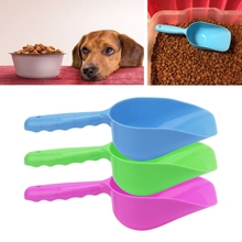Plastic Pet Food Shovel Dog Puppy Cat Rabbit Plastic Pet Food Scoop Pet Supplies 2024 - buy cheap