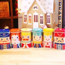 18pc/lot happy kingdom prince and princess Tea Caddy / tin cans/ Candy iron gift pencil boxes/storage box/metal case 2024 - buy cheap