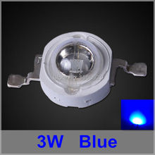 200 Pcs/lot LED Chip 3W Blue High Power LEDs Balls Blue Plant Grow Light Source LED Lamp Emitting Diode 2024 - buy cheap