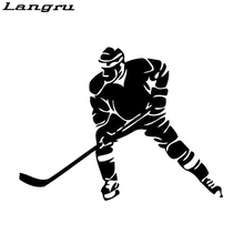 Langru Creative Car Styling Hockey Sports Vinyl Stickers Accessories Cool Jdm 2024 - buy cheap
