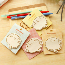 20pcs Cute Inspirational Expression Sticky Notes Memo Pad School Supplies Stickers Paper Bookmarks Stationery Papelaria 2024 - buy cheap