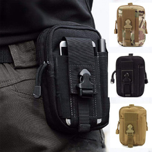 Universal Outdoor Tactical Holster Military Waist Pouch Bag Wallet Purse Nylon Utility Tactical Waist Pack Camping Hiking Tool 2024 - buy cheap