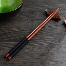 Каштан суши японская линия связи, китайский набор ручной работы деревянные палочки для еды натуральный подарок 2024 - купить недорого
