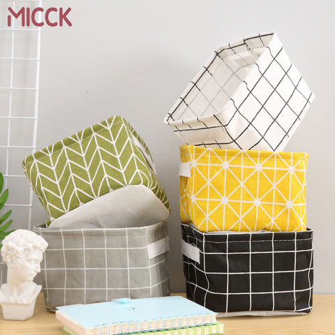 Micck Diy Desktop Storage Basket Sundries Underwear Toy Storage Box Cosmetic Book Organizer Stationery Container Laundry Basket Buy Cheap In An Online Store With Delivery Price Comparison Specifications Photos And Customer