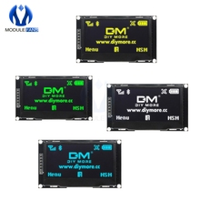 Pantalla LCD Digital de 2,42 "y 2,42 pulgadas, módulo de pantalla OLED C51 para Arduino, verde/amarillo/Blanco/azul, SSD1309 STM32, 12864, 128X6, 4 2024 - compra barato