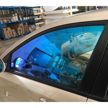 50 см х 400 см (20 "х 157") нано керамическая пленка хамелеон цвет окна автомобиля Оттенок 55% VLT Солнечная пленка Оттенок окна стеклянная пленка 2024 - купить недорого