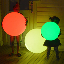 Водонепроницаемый светодиодный садовый шар светильник уличные газонные лампы, перезаряжаемые рождественские вечеринки, RGB Пейзаж, бассейн, плавасветильник 2024 - купить недорого