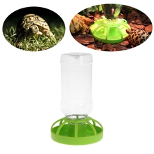Reptile Water Drinker Dispenser Food Bowl Lizard Feeder Round Dish Drink Bottle Feeder Tray Tortoises Gecko Turtles 2024 - buy cheap