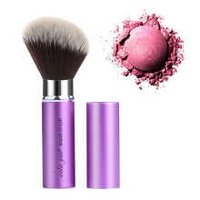 vela.yue Retractable Kabuki Brush Angled Blush Makeup Brushes Mineral Powder Blusher Foundation Contour Travel Beauty Tool 2024 - buy cheap