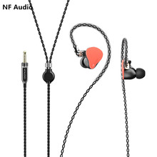 Nf audio-fones de ouvido equilibrado, nf 2u, alta fidelidade, fone de ouvido, monitor iem 0.78mm, cabo removível, f1, kxxs, king pro, no3, t3 f3 2024 - compre barato
