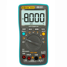 RM301 Digital Multimeter 8000 counts True-RMS Back light AC DC Voltage Ammeter Current Ohm Auto/Manual 2024 - buy cheap