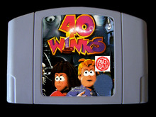 64-битные игры ** 40 Winks (версия PAL! Английский, Испанский, Итальянский, 3 языка!) 2024 - купить недорого