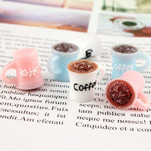 10pcs Kawaii Resin Three-dimensional Coffee Bottle Charms Pendants For DIY Decoration Necklace Earring Key Chain Jewelry YZ385 2024 - buy cheap