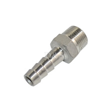 High Quality 1/4" Male Thread Pipe Fittings x 10 MM Barb Hose Tail Connector Stainless Steel SS304 2024 - buy cheap