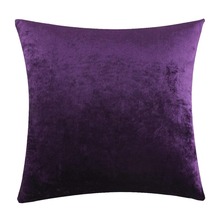 Home Decorative Cushion Covers for Sofa 45x45 Purple Throw Pillow Covers Velvet for Couches Floor 50x50 2024 - buy cheap