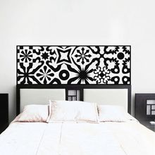 Accesorios de decoración modernos para cabecero de cama, pegatinas de pared de Pvc de Color puro para pared de dormitorio, decoración del hogar Z919 2024 - compra barato