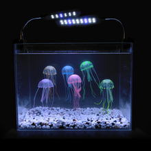 Искусственная Медуза аксессуары для аквариума имитация флуоресцентной яркой Медузы Украшение для аквариума 2024 - купить недорого