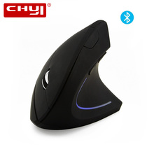 CHYI Ergonomic Vertical Bluetooth Mouse Wireless Optical Mouse 800/1200/1600DPI Adjustable 6D Gaming Mice With LED For Laptop PC 2024 - buy cheap