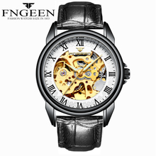 FNGEEN Skeleton Watch Men Phase Waterproof Mens Tourbillon Mechanical Watches Top Brand Luxury Wristwatches 2024 - buy cheap