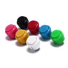 10pcs 24mm Factory Price Arcade Button Round Push Button Built-in Small Micro Switch For DIY Arcade Controller Ja Mame 2024 - buy cheap