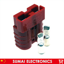 Rojo Original nuevo AITM SH50A 600 V enchufe de batería, 50A UPS conector de alimentación para montacargas, apilador, electrocar etc CE ROHS 2024 - compra barato